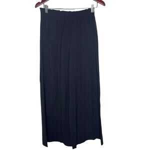 lululemon Stretch Woven Ruffle-Waist Wide-Leg Cropped Pant Sz S